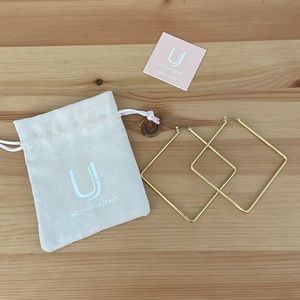 Uncommon James Girl Boss Earrings in Gold